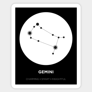 Gemini Zodiac Sticker